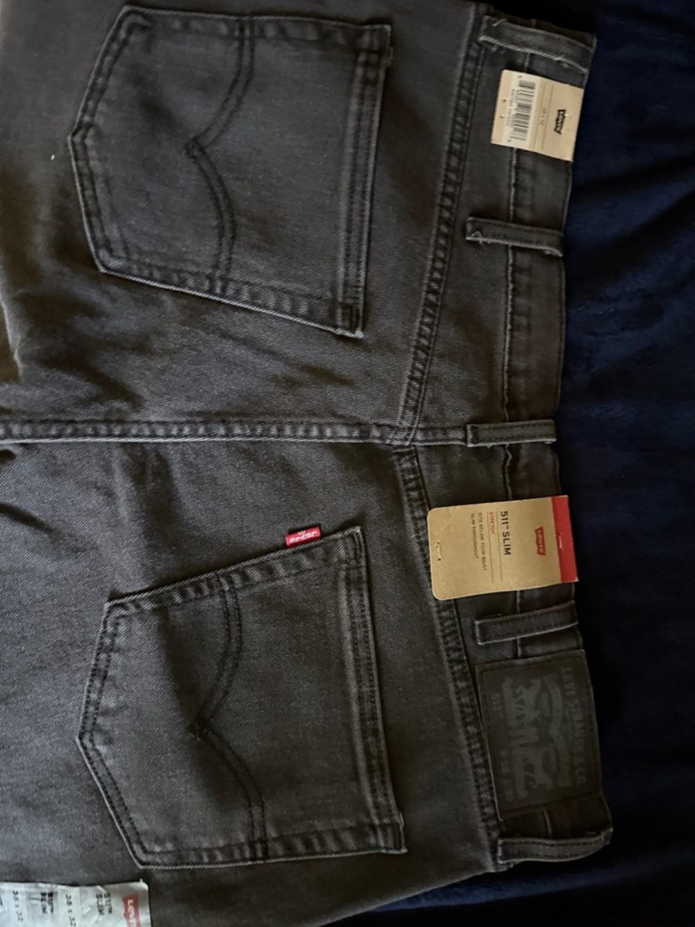 Levi's Men's Charcoal Slim Jeans
